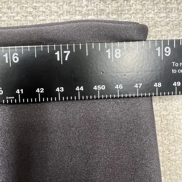 Good American Scuba Trousers Slight Flare Zip Side Zip Center Seam Gray Sz 6 3XL - Picture 8 of 12